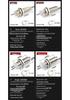 High Precision Waterproof NPN Proximity Switch Sensor (M8, M12, M18, M30) - Anti-Interference, Two-Wire Design