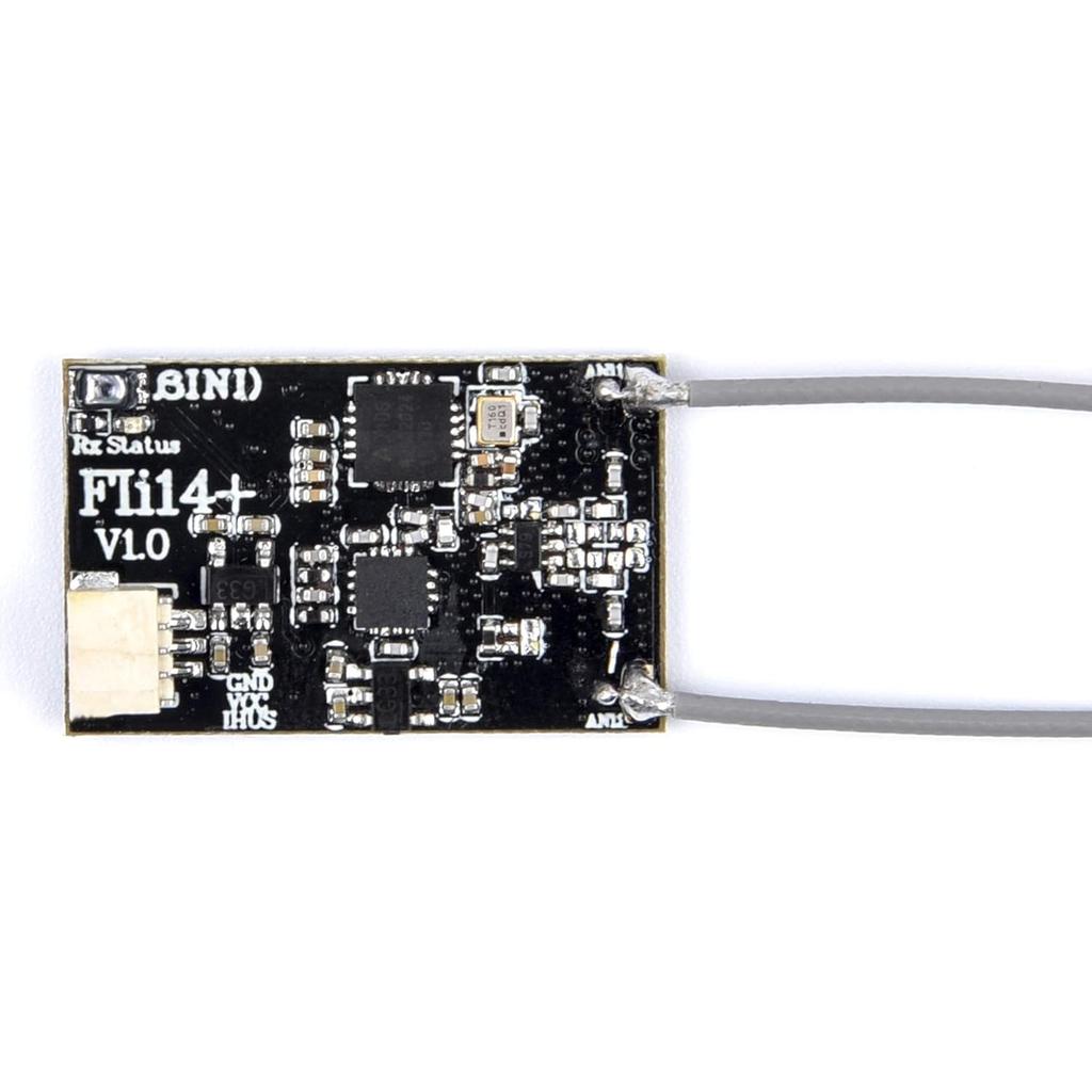 Fli14+ 14CH Mini Receiver 2A with RSSI Output IBUS Micro FPV Receiver for Flysky AFHDS-2A for FS i6 i10 i6x Turnigy I6S RC Remote Controller