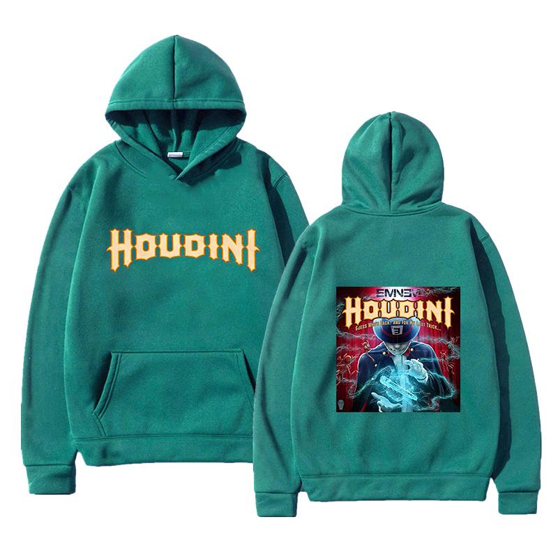 Eminem New Album Houdini Hoodie Fashion Men/Women Harajuku Hip Hop Hoodies Unisex Autumn Winter Vintage Pullovers Sweatshirts