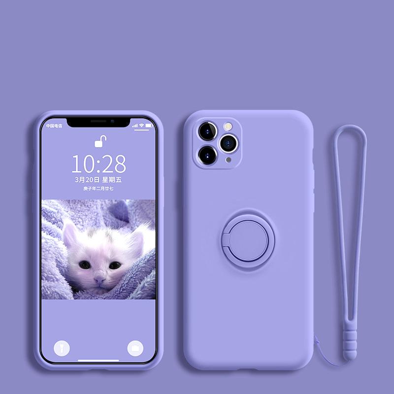 

Magnetic Case For Samsung Galaxy A55 A54 A23 A34 A13 A14 A53 A15 A35 A25 S24 Ultra Liquid Silicone Ring Holder Stand Soft Cover Samsung A54 5G&Case & Strap