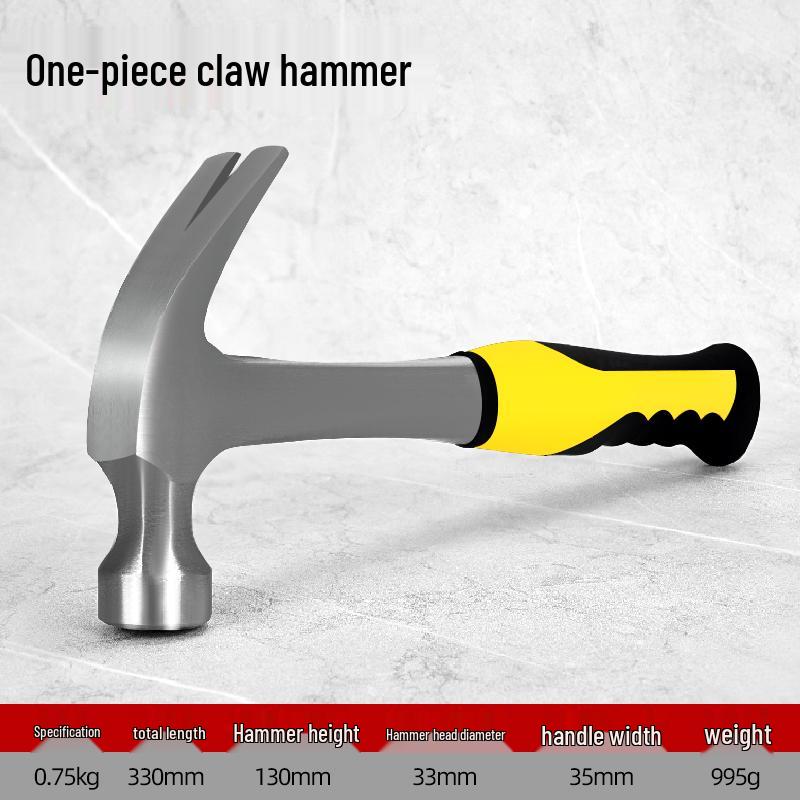 Młotek ciesielski wielofunkcyjny: Kompaktowe Stalowe Narzędzie do Obróbki Drewna i Użytku Domowego