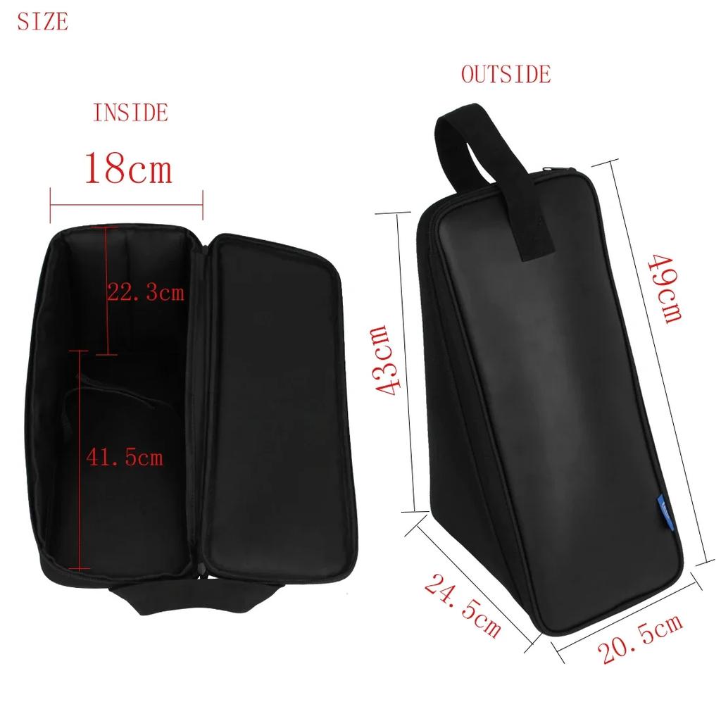 IRIN Bass Drum Pedal Bags Oxford Cotton Thicken Cloth Waterproof Handbags Leather Backpack Percussion Instrument Accessories