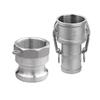 304 Stainless Steel Quick Connect Water/Oil Hose Coupler Type A & C
