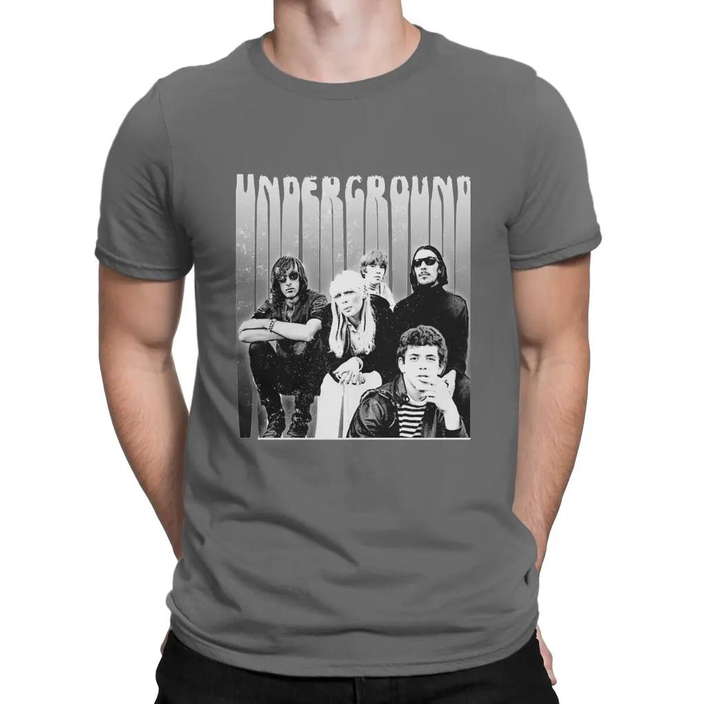Men's T-Shirt Received The 2017 Grammy Lifetime Achievement Award Combination Cotton Short The Velvet Underground T Shirts