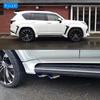 Lexus LX600 Widebody Kit: Front Lip, Rear Diffuser, Fender Flares, Rear Spoiler, Top Spoiler, Wind Deflectors, and WD Small Body Kit.