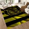 Borussia Dortmund Floor Mat Design For Balcony Kitchen Outdoor Foyer Antislip Rug Decorate Offices Perfect Gift For Valentine'S Wedding Birthday