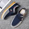 Fashionable Men's Canvas Shoes, Light Sports Shoes, Casual Mesh Breathable Vulcanized Shoes, Fashionable Lace-up Work Shoes2024