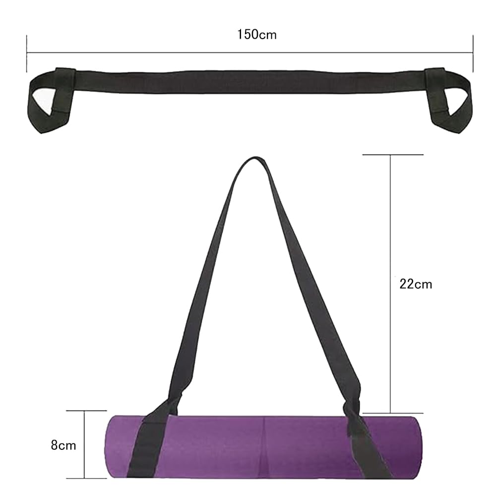 [DFsucces] Yoga Mat Band 150cm X 3.8cm Yoga Mat Strap
