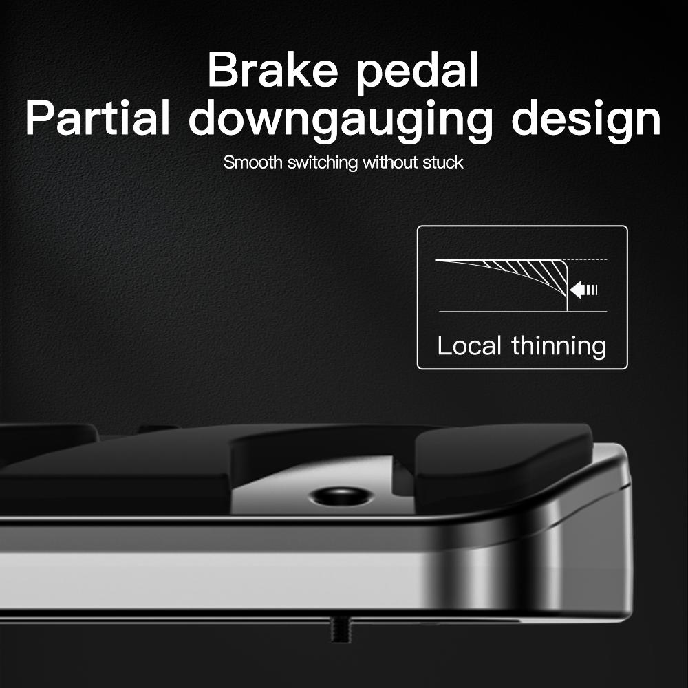 YZ For Tesla Model 3 Y Highland Juniper 2017-25 Aluminum Alloy Foot Pedal Accelerator Gas Fuel Brake Pedal Pedal Cover