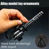 Rotating Green Cannon M134 Gatling Machine Alloy Model Toy