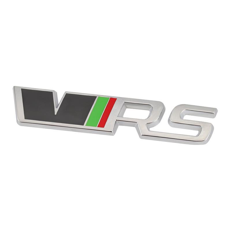 3D Metal Logo VRS Emblem Car Front Grill Badge Trunk Stiker Accessories