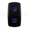 12V 20A Blue Led Car Boat Laser Rocker Switch ON OFF (ON) OFF ON OFF ON (ON) OFF ON (ON) OFF (ON) Waterproof