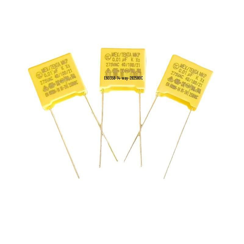 103K 275V X2 Safety Capacitor, 0.01uF, 10mm Lead Pitch, Metallized Polypropylene Film