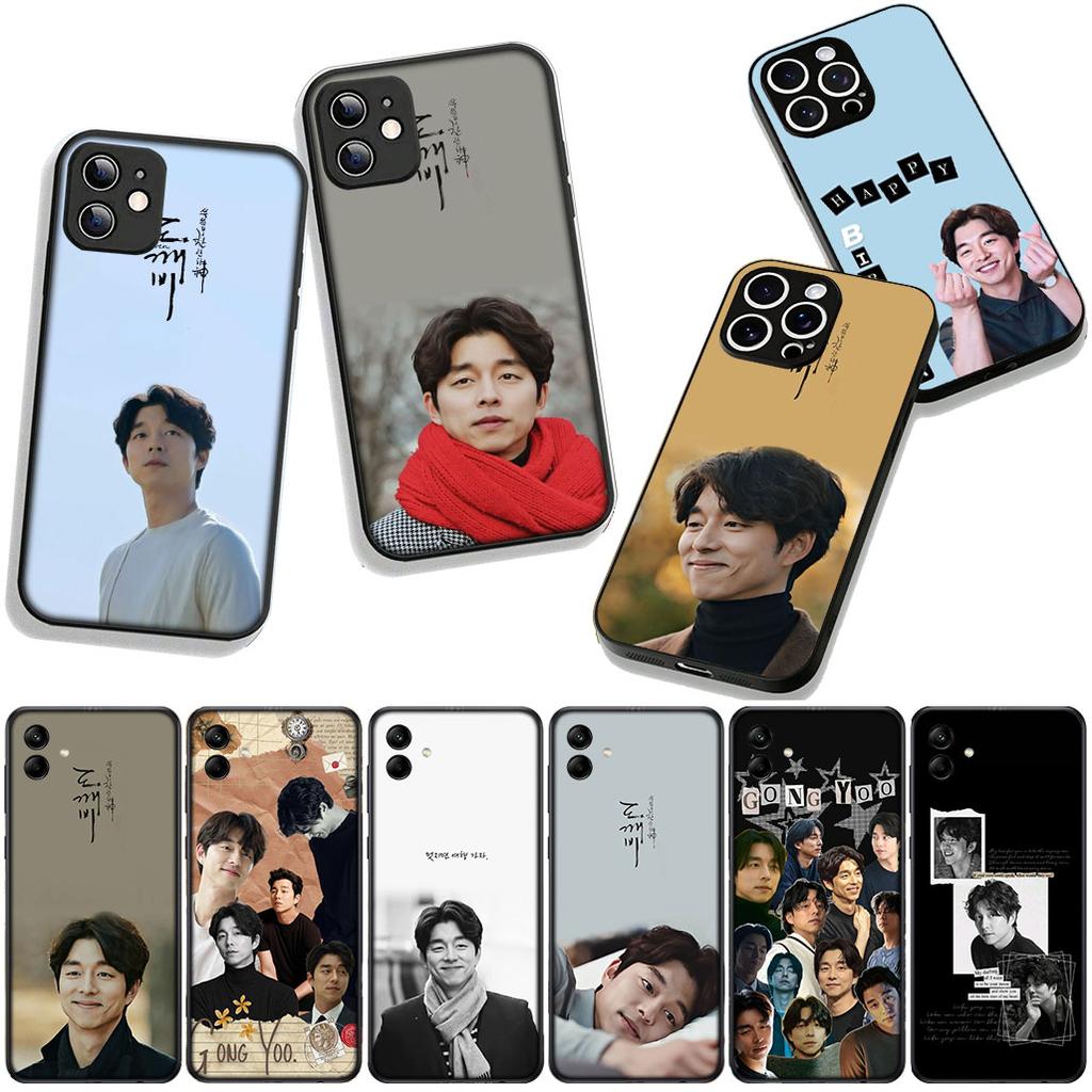 Phone Cover Poster Gong Yoo K POP Casing for Apple iPhone 16 15 14 Plus 13 12 Mini 17 Pro Max + ProMax 16E Air 15+ Case