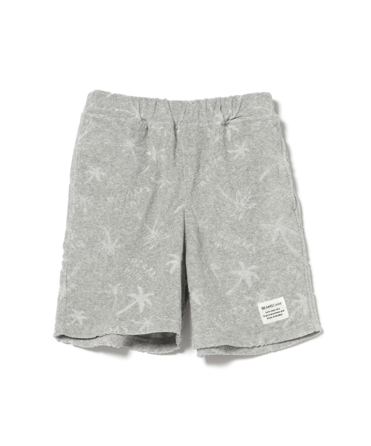 BEAMS mini Kids Pile Short Pants Tie Dye Summer Japan 90 (TOP GRAY)