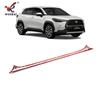 ABS Chrome Outside Rear Trunk Door Tail Gate Lid Garnish Strips Cover Trim For Toyota Corolla Cross  - 2024 Car Accessories