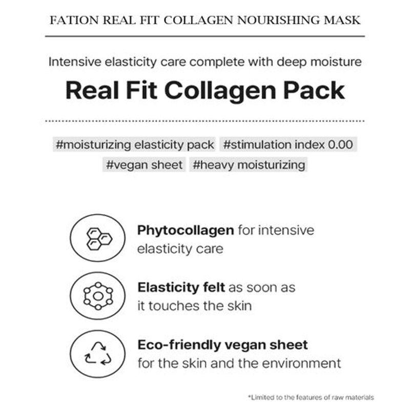 FATION Real Fit Collagen Firming Mask (5ea)