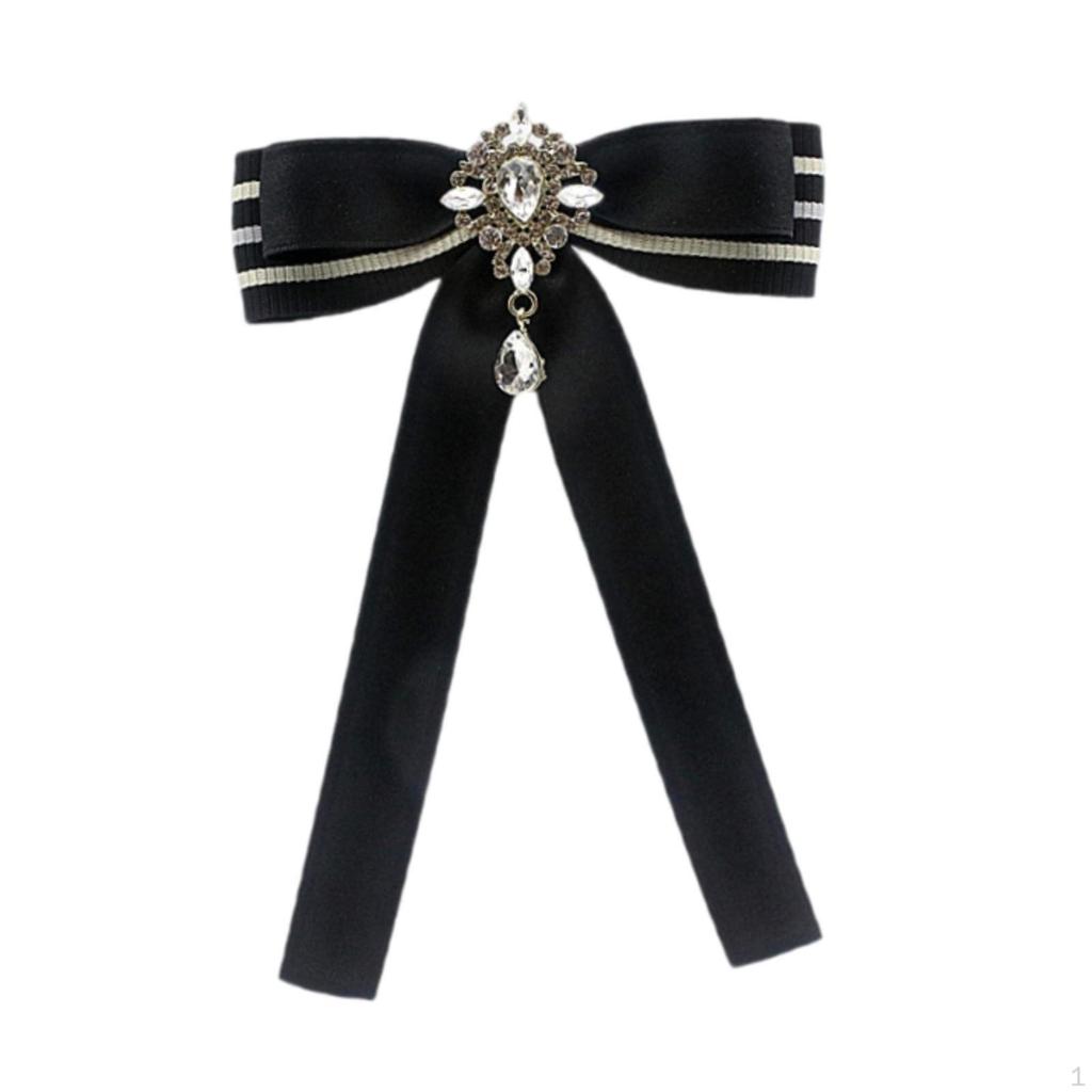 Broche Ruban Nœud Papillon Nœud Chemise Cravate Épingle pour Costume