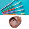 Cute Toothbrush Holder Multipurpose Punch Free Cartoon Animal Wall Mounted Toothbrush Stand for
