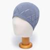 Women's Linen Beanie Argyle Cotton Hat
