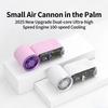 LED Display Mini Handheld Fan Dual-core Pocket Fan New Turbo Fan  Travel