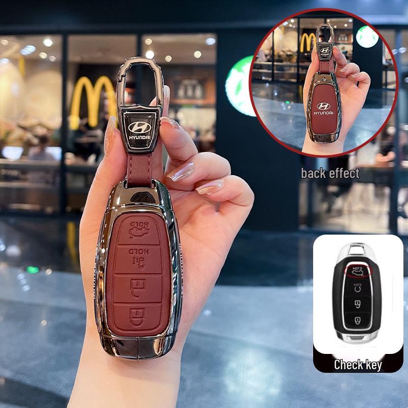 Kompatible Schlüsselhülle für Hyundai Modelle: Elantra, ix35, Coupe, Tucson, Mingtu, ix25 und Kona