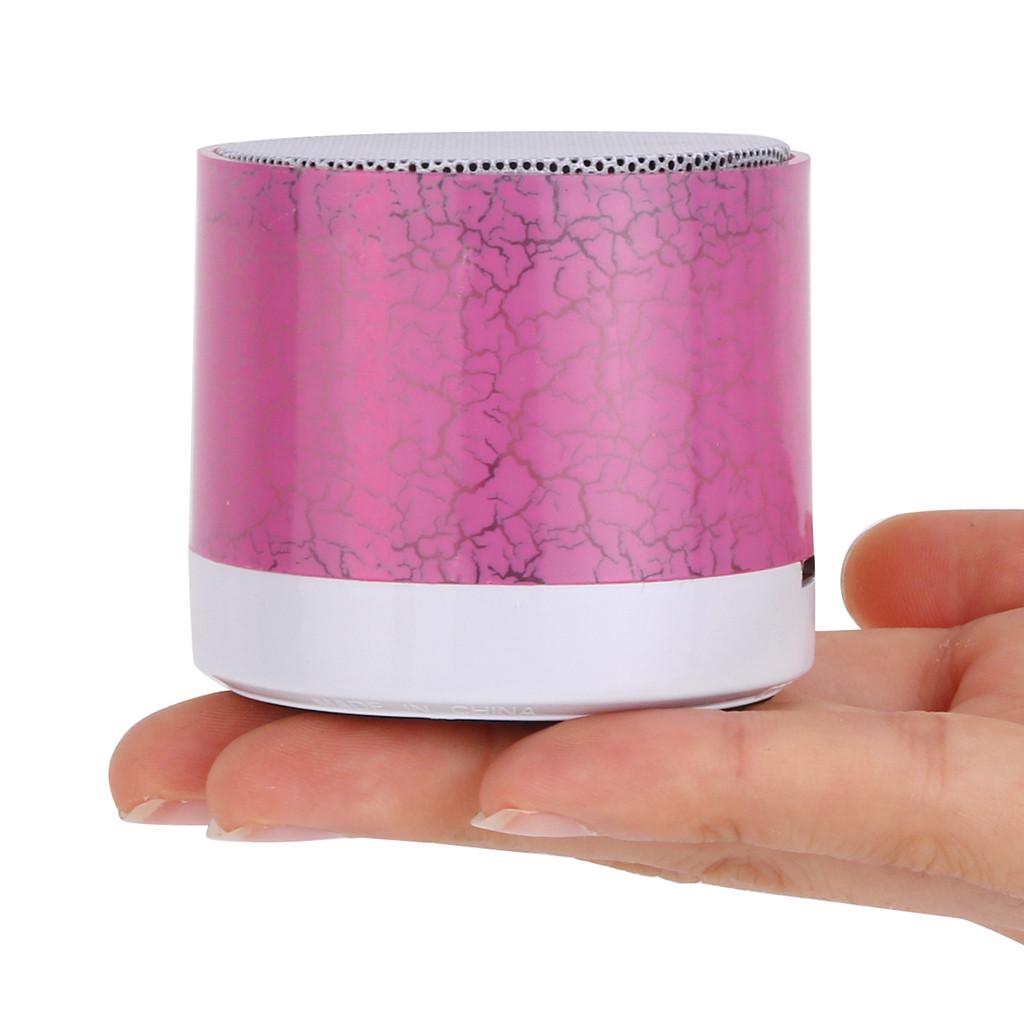 SHERRY Portable Mini Wireless Stereo LED Light Bluetooth Speaker SD Card For Smartphone