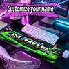 Custom Name Personalized Ghostbusters Pattern Mousepad, Laptop PC Desk Mat, Decorative Desk Mat for Home Keyboard Pad Gift