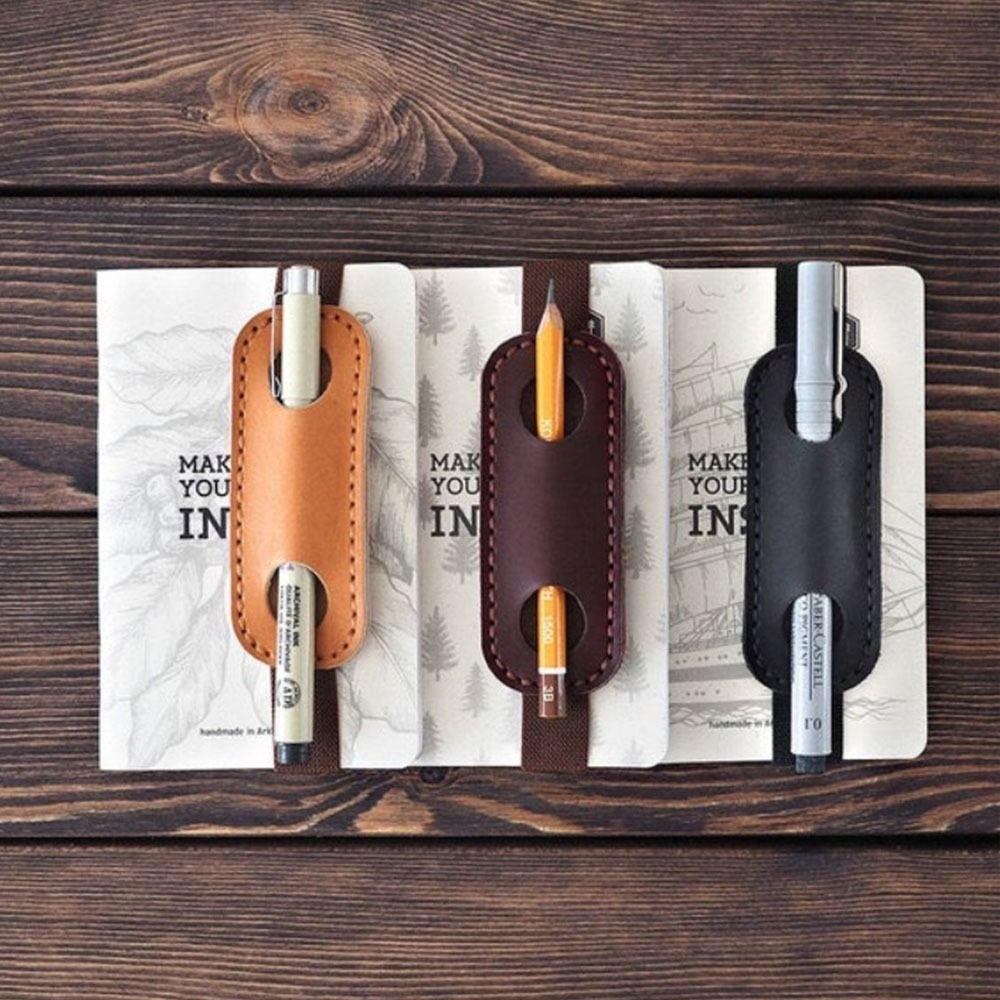 6 Bucăți Curele Ajustabile Bandă Elastică Suport pentru Pix Clip Colorat pentru Pix pentru Caiet Școală