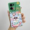 For OPPO Reno 13 CPH2689 Reno13 Phone Case Soft Silicone Funda Sweet Painted Fashion Cartoon Bumper Coque Printed Back Cover