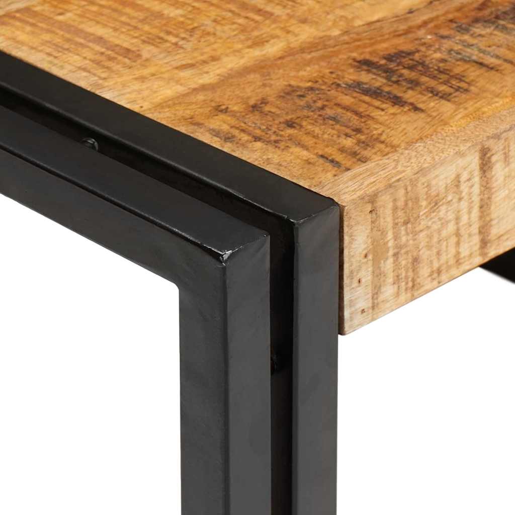 Bathroom Shelf for Braun 120 X 50 X 23 Cm Solid Raw Mango Wood