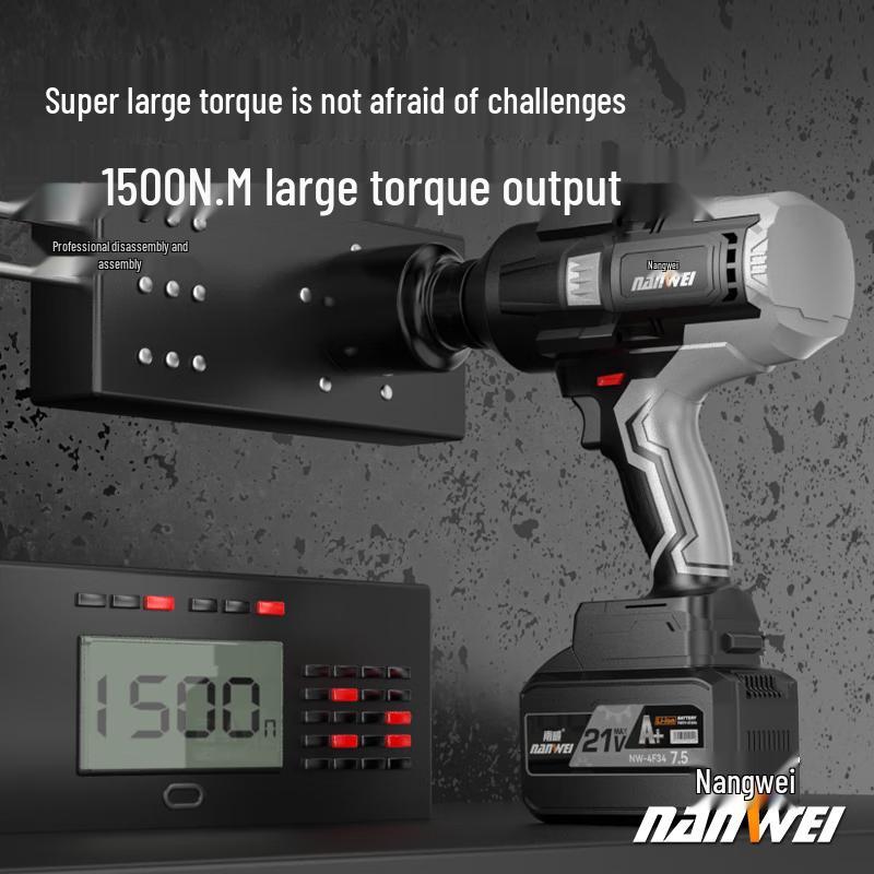 Nanwei NW-W5600 Brushless 21V Impact Wrench CN plug (adapter included)