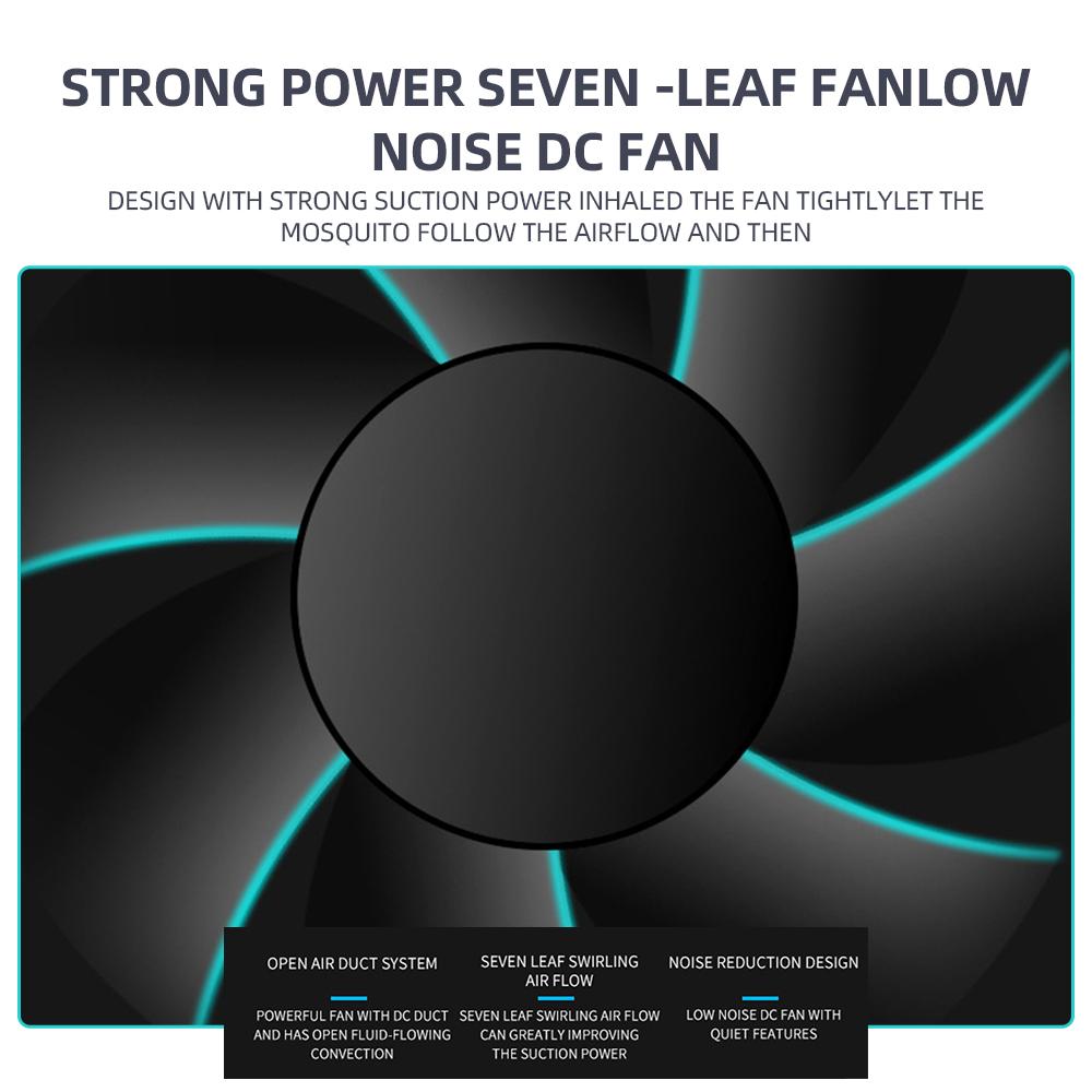 LED Bug Zapper Electronic Mosquito Killer Electric Trap Insect Fly Zapper Can Attract Gnats /