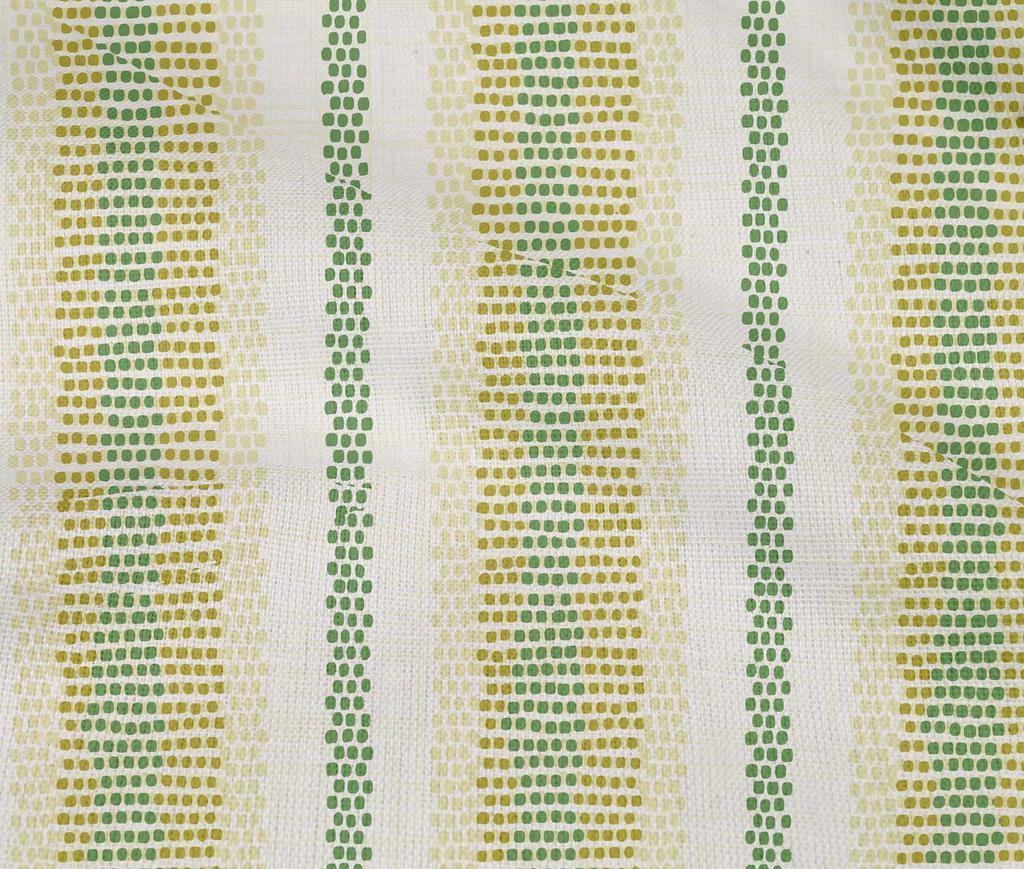 oneOone Cotton Flex Lime Green Fabric Stripe & Fabric For Sewing Printed Craft Fabric By The Yard 40 Inch