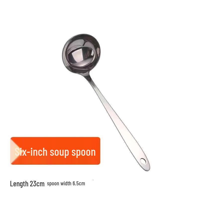 Zhaoran 304 Stainless Steel Long Handle Soup Ladle