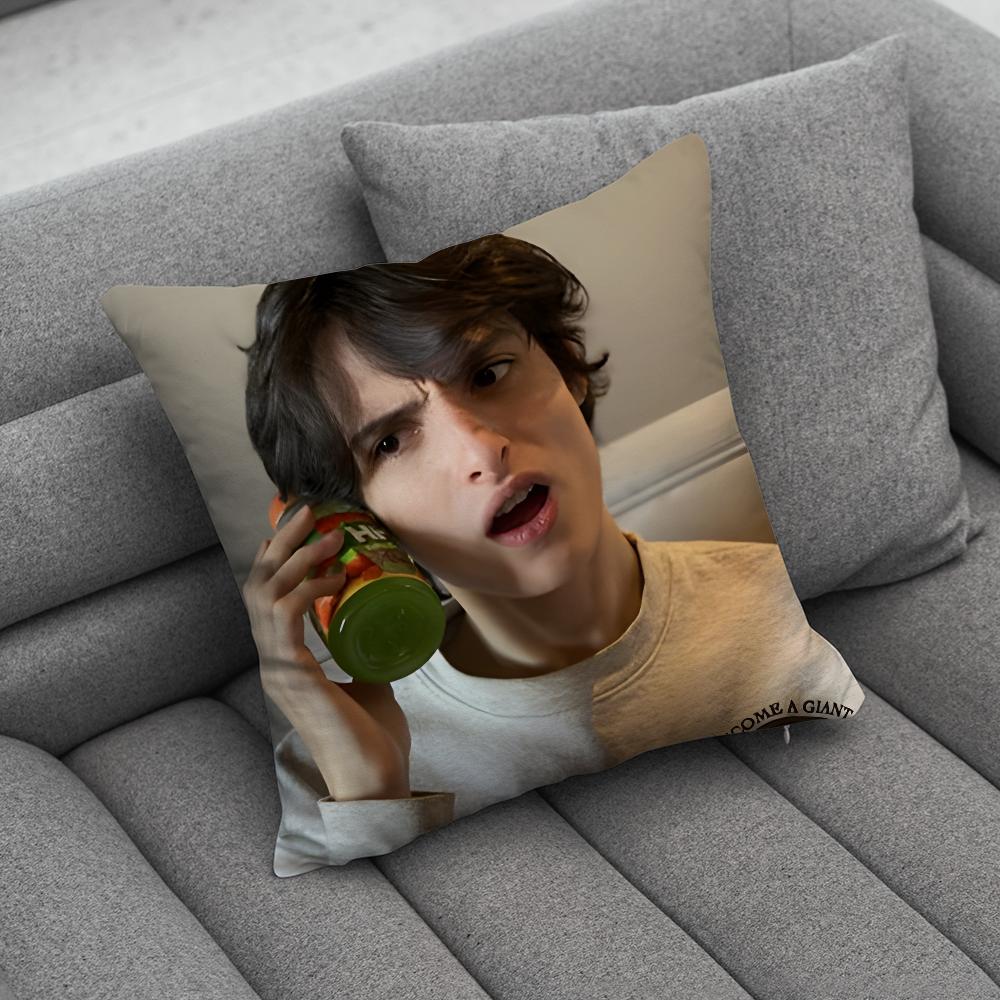 Finn Wolfhard Acteur Kussensloop Zachte Kussenslopen voor Boerderij Bank Decor Huisdecoraties en Beschermer