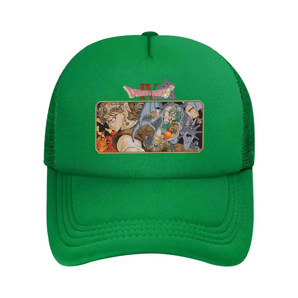 Anime Collage Manga - Inspired, Character Group Design Mesh Baseball Cap
