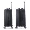 Lot de 3 Valises Extensibles - 100% ABS - LYS Paris 350/3 - Noir