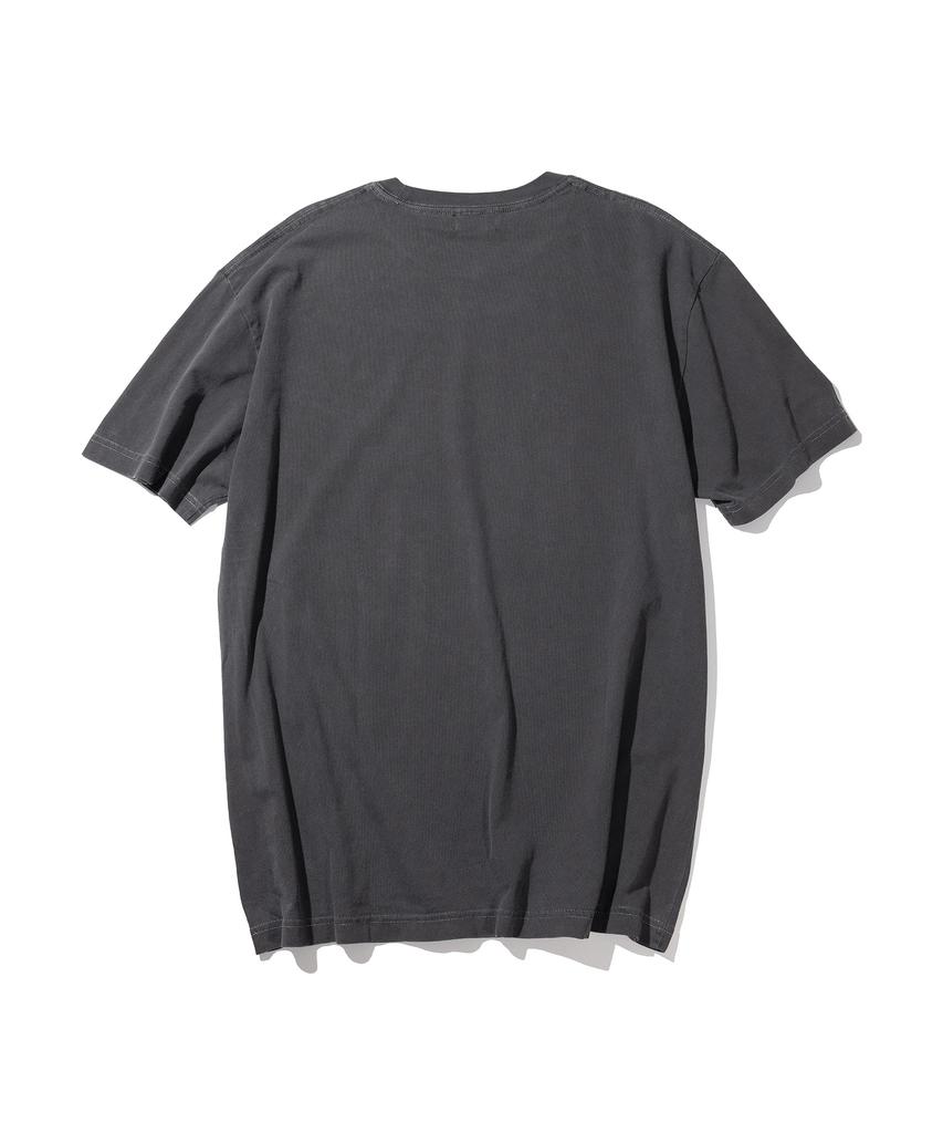 MASSNOUN Proto-Ma Pigment Short Sleeve T-Shirt Msits006-Dr