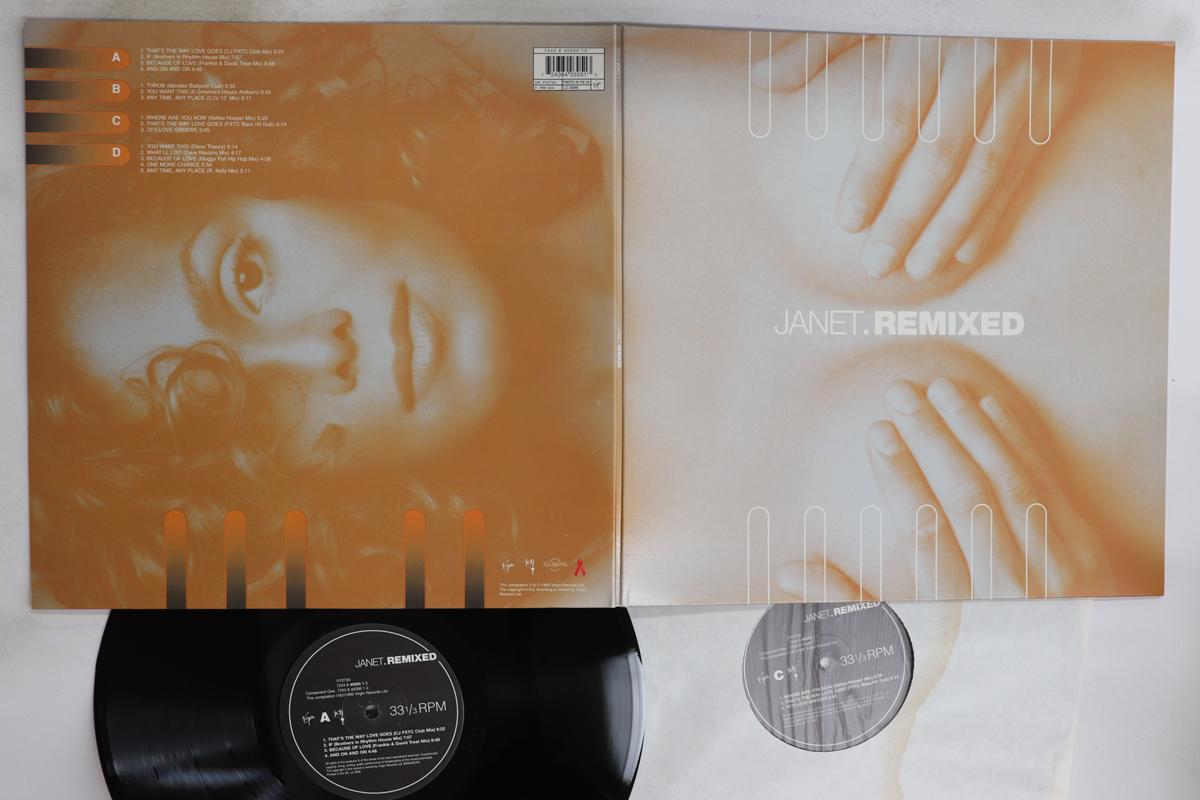 

LP Пластинка ДЖАНЕТ ДЖЕКСОН - Janet.remixed VY2720 VIRGIN 1995 Великобритания Рэп и Хип-хоп/R&B Б/У