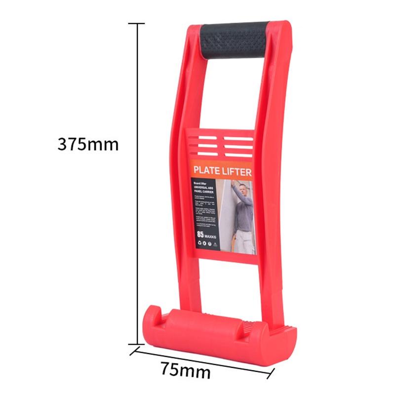 

Hot Sale Panel Carrier Plier Wooden Board Extractor Marble Plasterboard Load Lifter Giant Panel Carrier Woodworking Tools 80kg червоний