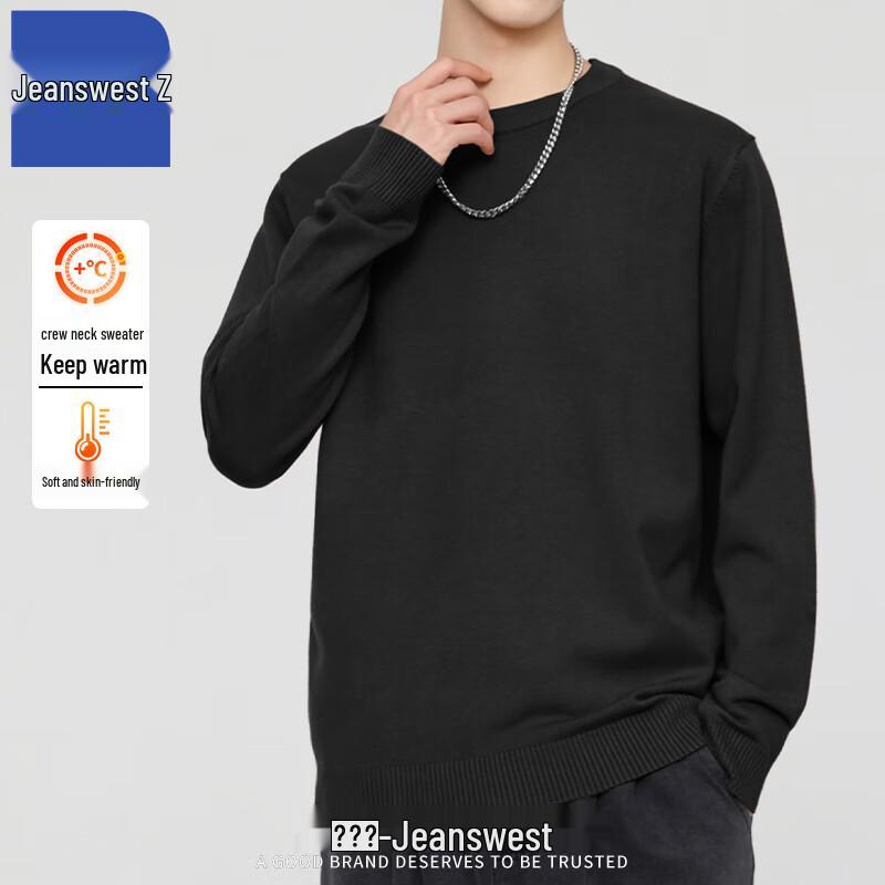 

Jeanswest Men s Z Round Neck Casual Sweater ANJ56 L
