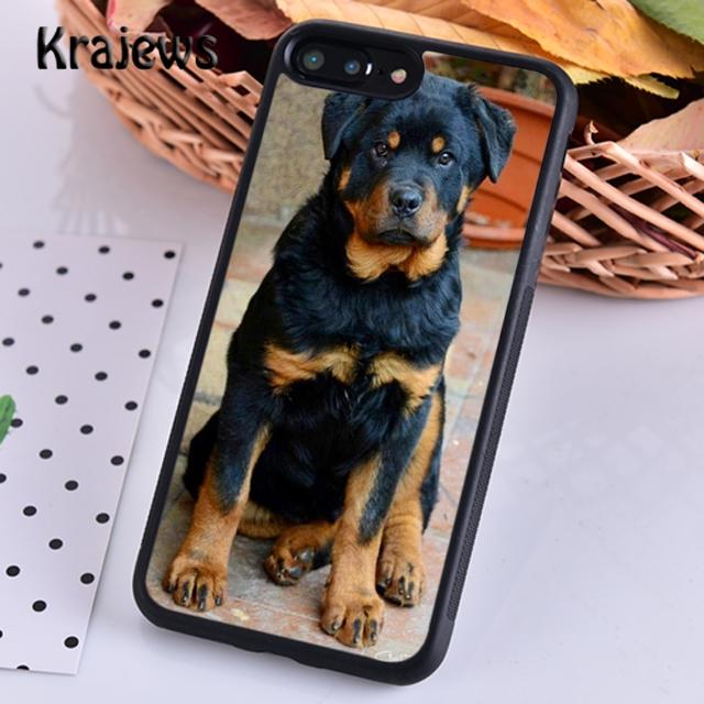 Krajews Rottweiler Beautiful Big Dog For iPhone 17 Air 16 Phone Case Cover 15 14 Plus 12 Pro Max Coque Fundas
