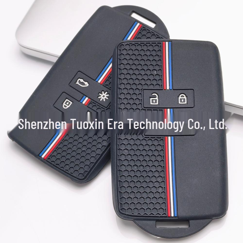 Renault Smart Key Silicone Holder - Compatible with 17 Models, Drop-Proof Honeycomb Design for Koleos and Kadjar.