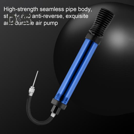 Ballpumpe, Sportball-Luftpumpe, tragbare Handpumpe, Inflator mit flexiblem Schlauch für Basketball, Fußball, Yogabälle, Schwimmringe, Luftballons