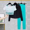 Spring/Summer Retro Chinese Style Mesh Layered Yoga Tank Top for Women