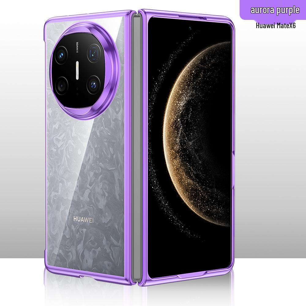 

Прозрачный ультратонкий защитный чехол с гальваническим покрытием для Huawei MateX6/MateX5 Mate X6