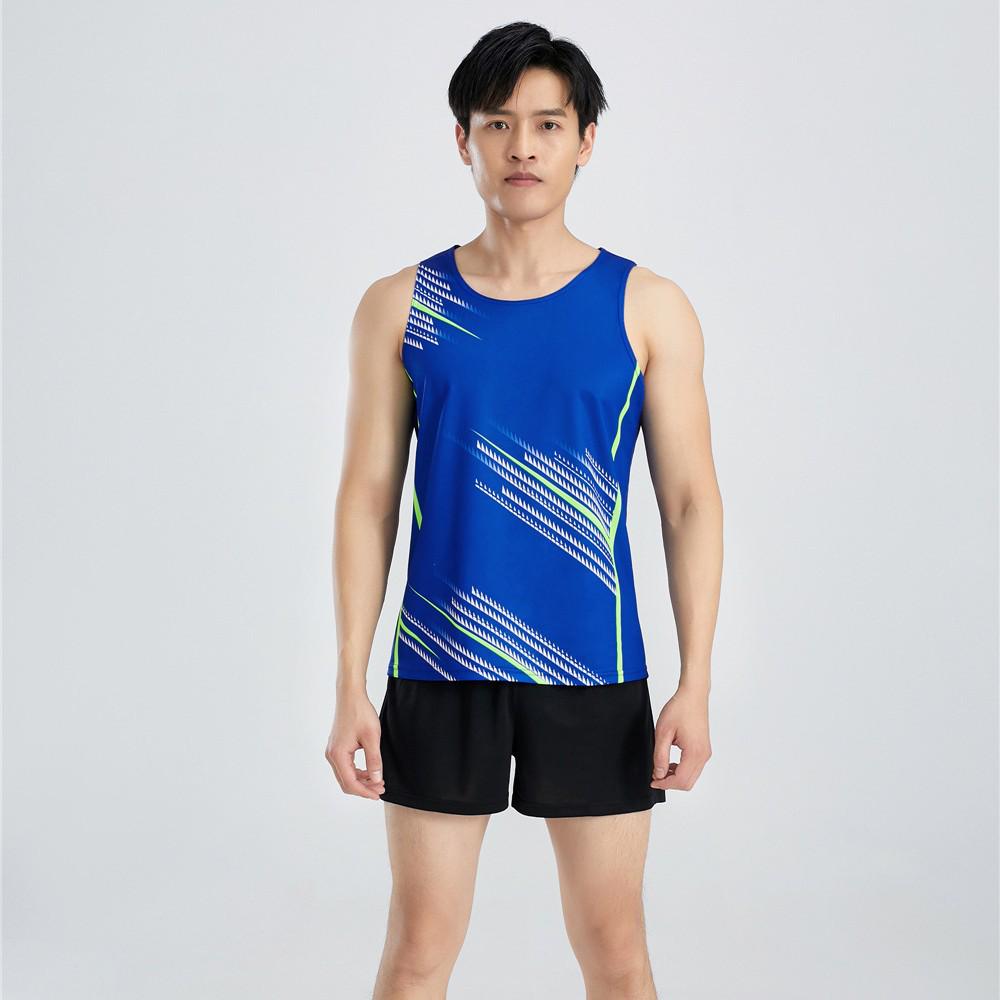 Unisex Professional Track & Field Sportswear Set: Marathon Racing Vest & Training Uniform