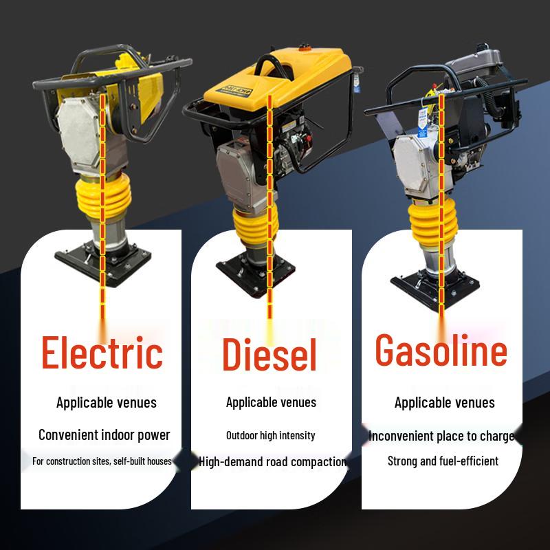 TURBOSUN Electric Soil Compactor CN plug (adapter included)