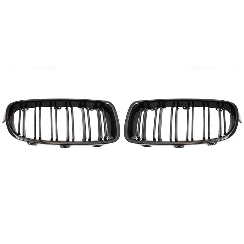 

For BMW 3-Series F30 F31 F35 2012-2017 Gloss Black Front Grille/Grilles Kidney Car Styling